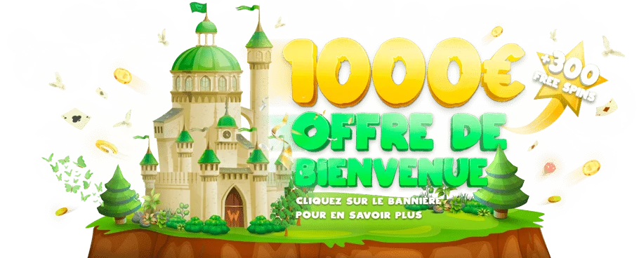 WINOUI CASINO  BONUS Recevez un bonus de bienvenue de 100% jusqu'à 1.000 € + 300 Free Spins.